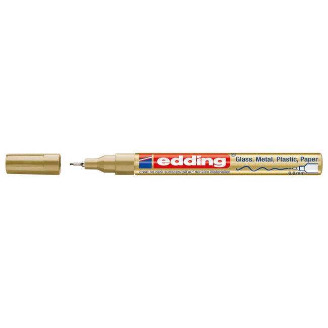 Edding - Glanslakmarker E -780 Cr Gold