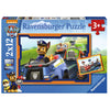 Ravensburger -  Puzzel Paw Patrol in actie 2 x12 stukjes