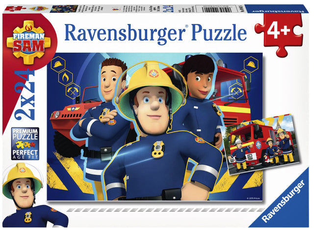 Ravensburger - Puzzle Sam vous aide à sortir du feu