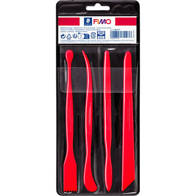 Fimo Staedtler - Bâtons à modeler plastique blister de 4 pièces