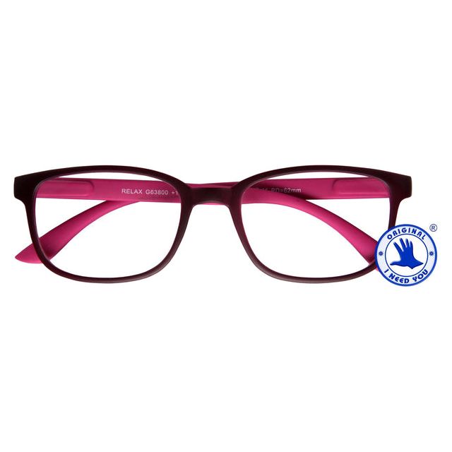 Ich brauche dich - Lesen Sie Brille Ich brauche Sie +1.00DPT RELACE ROT -PINK