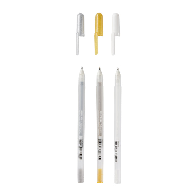 Sakura - Gel Writer Gelly Roll Das Favoriten-Set mit 3 Farben | 6 Stück