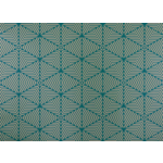 Klika - Cadeaupapier | 50cm | 100m | 80gr/m² | Geo | groen/goud