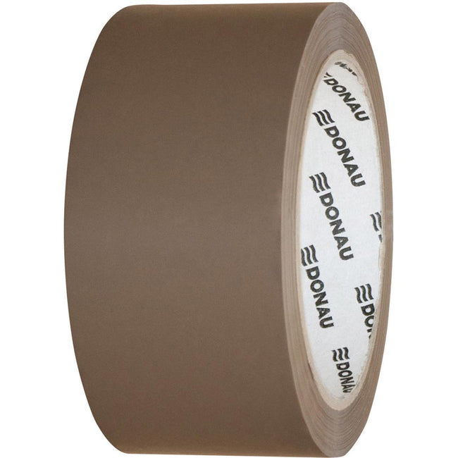 DONAU -   verpakkingsplakband Solvent, 42 micron, 48 x 60 m, bruin