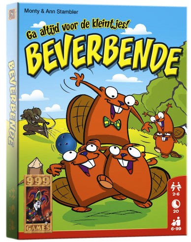 999 games -  Kaartspel beverbende | 12 stuks