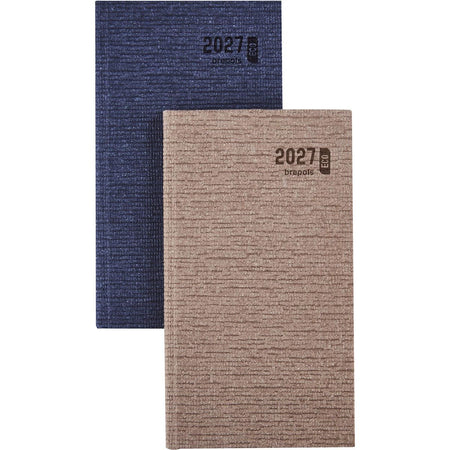 Brepols -   agenda Ecorama, Kazar, assorti, 2027, boekgebonden