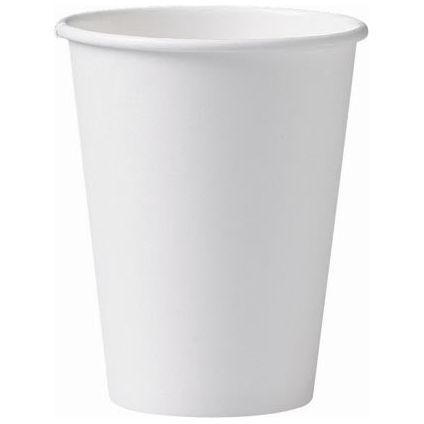 Conpax - tasse de carton, 250 ml, diamètre 90 mm, blanc, boîte de 1000 pièces