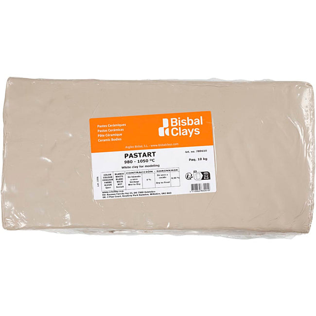 Creativ Company - Pâte à modeler blanche 10 kg