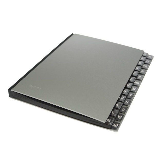 Classex - Dossier de tri Class'ex avec lettre de désignation A-Z, argent