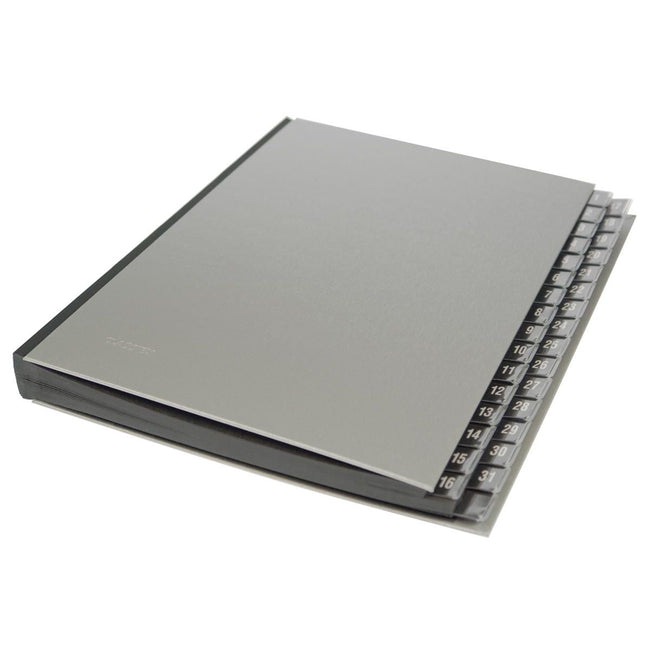 Classex - Sortiermappe Class'ex mit Zahlenangabe 1-31, Silber
