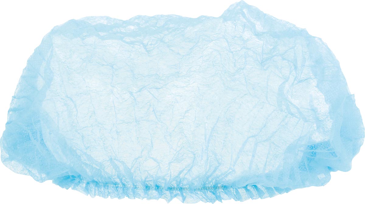 Klika - Haarnetz, blau, Karton à 1.000 Stück