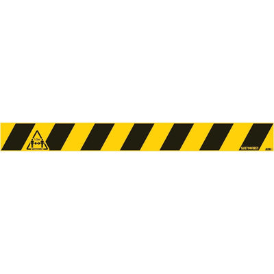 Jalema -  Vloersticker, houd afstand, ft 800 x 80 mm