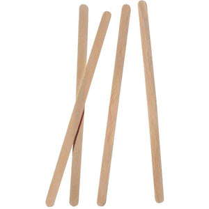 Klika - Rührstab aus Holz, splitterfrei, 140 mm, Packung à 1000 Stück