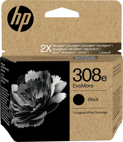 HP -  inktcartridge 308e, 320 pagina's, OEM 7FP22UE, zwart