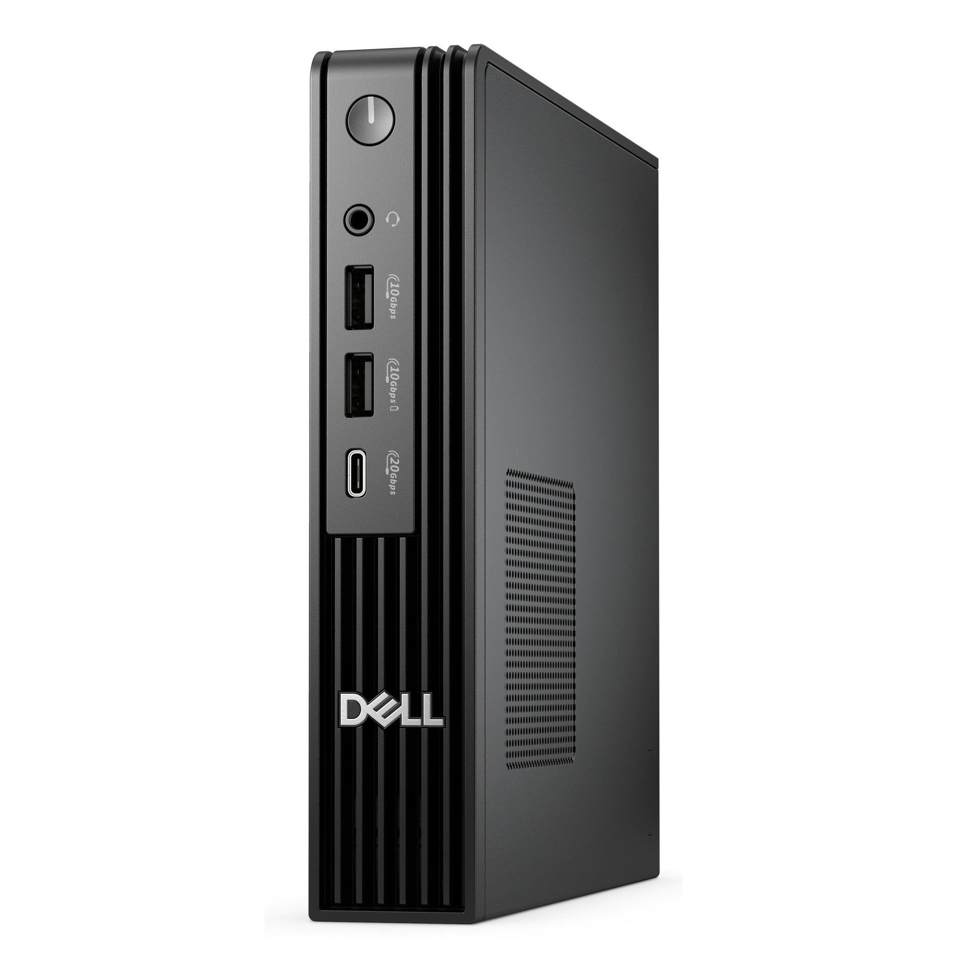 Dell -   Pro QBM1250 Plus Intel Core Ultra 5 235 16 GB DDR5-SDRAM 512 GB SSD Windows 11 Pro Micro PC Mini PC Zwart