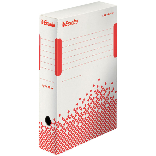 Esselte - boîte d'archives Speedbox, dos de 8 cm