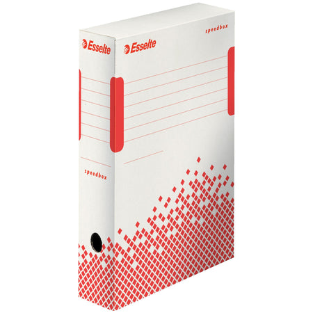 Esselte - boîte d'archives Speedbox, dos de 8 cm