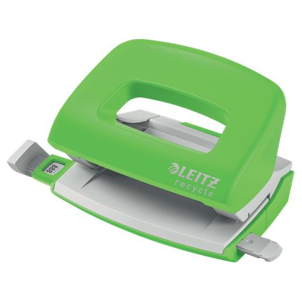 Leitz - Perforatrice NeXXt Recycle Mini, 10 feuilles, vert