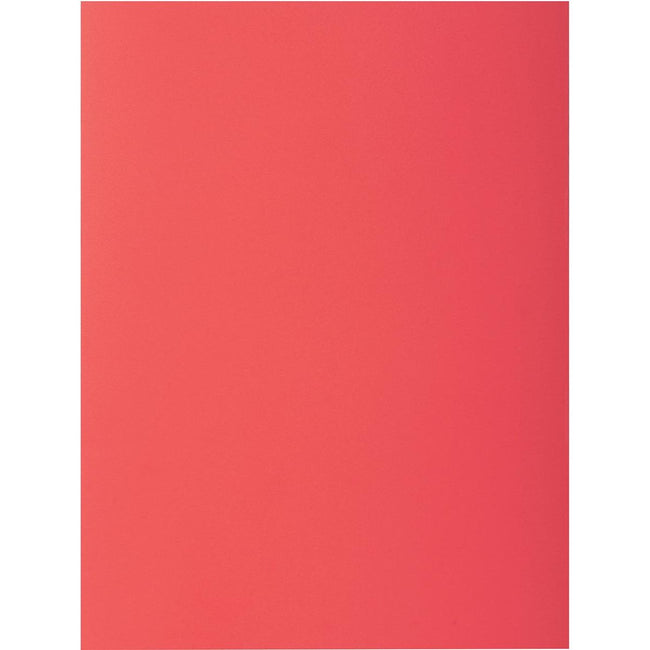 Exacompta - Dossier Rock's 80 pi 22 x 31 cm, paquet de 100, rouge corail