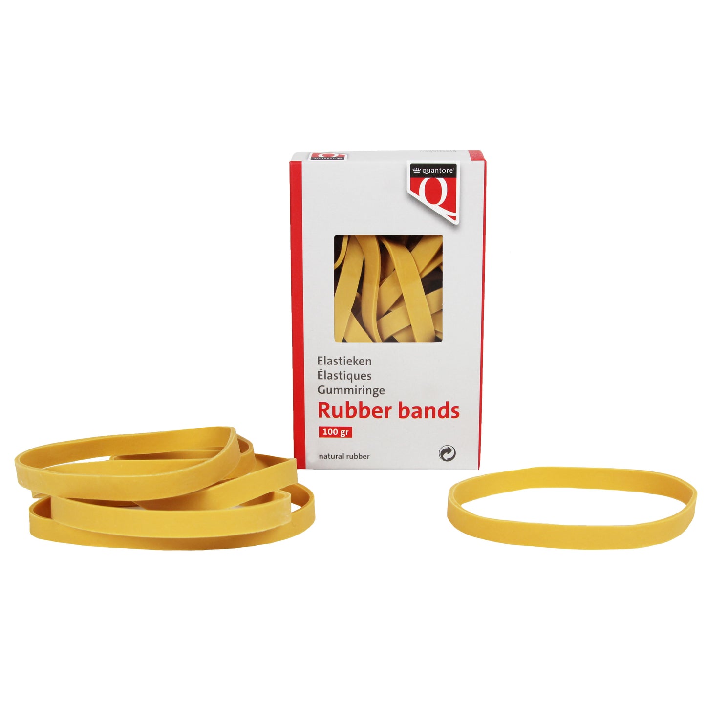 Quantore - Élastique 77 120x7.5x1mm 100gramme | 80 pièces