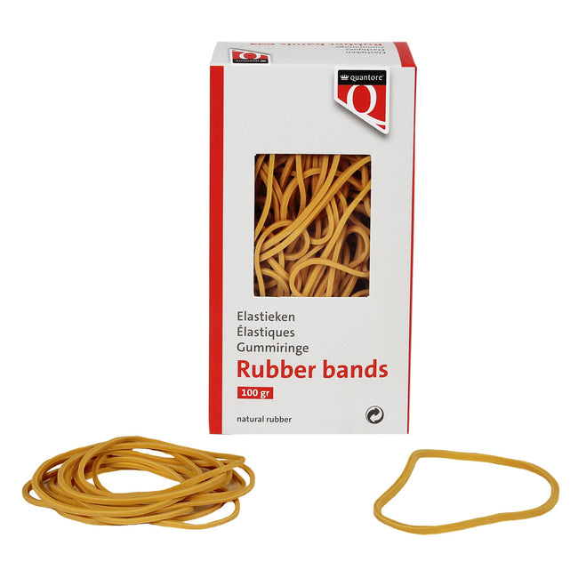 Quantore -  Elastiek 24 150x1,5x1mm 100gram | 40 stuks