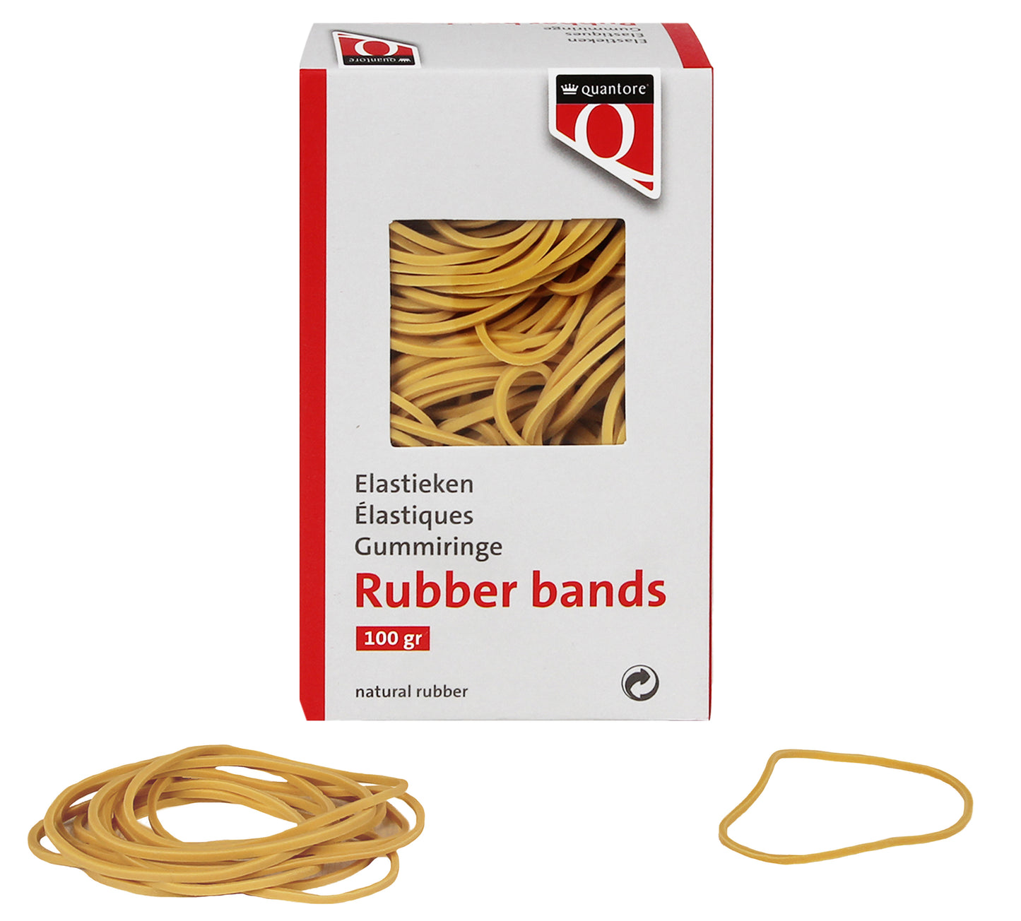 Quantore - Élastique 16 60x1.5x1mm 100gramme | 40 pièces