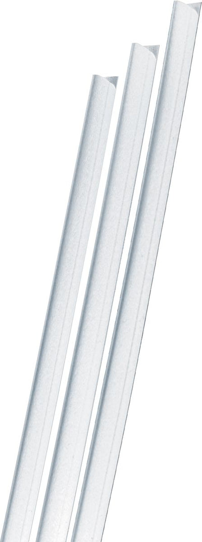 Pavo -  klemstrips, pak van 25 stuks, 3 mm, transparant