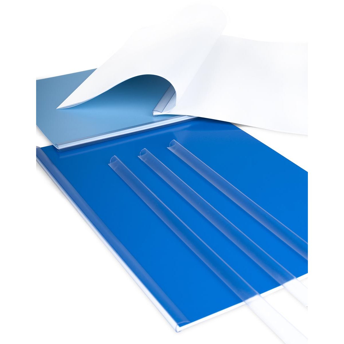 Pavo - Klemmleisten, Packung à 25 Stück, 6 mm, transparent