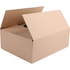 Adveo -  Verzenddoos, enkele golf, bruin, ft 340 x 280 x 120 mm
