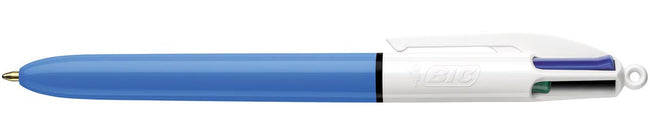 BIC - 4 Farben Original 4 -Color Ball Stift, 0,32 mm, klassische Tintenfarben, Körperblau