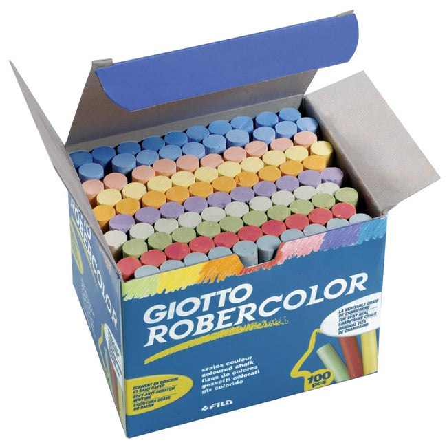 Giotto -  krijt Robercolor geassorteerde kleuren