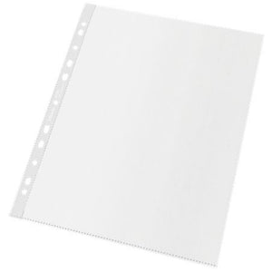 Esselte - sac de présentation perforé, 100% recyclé, ft A4 maxi, 70 microns, boîte de 50 pièces