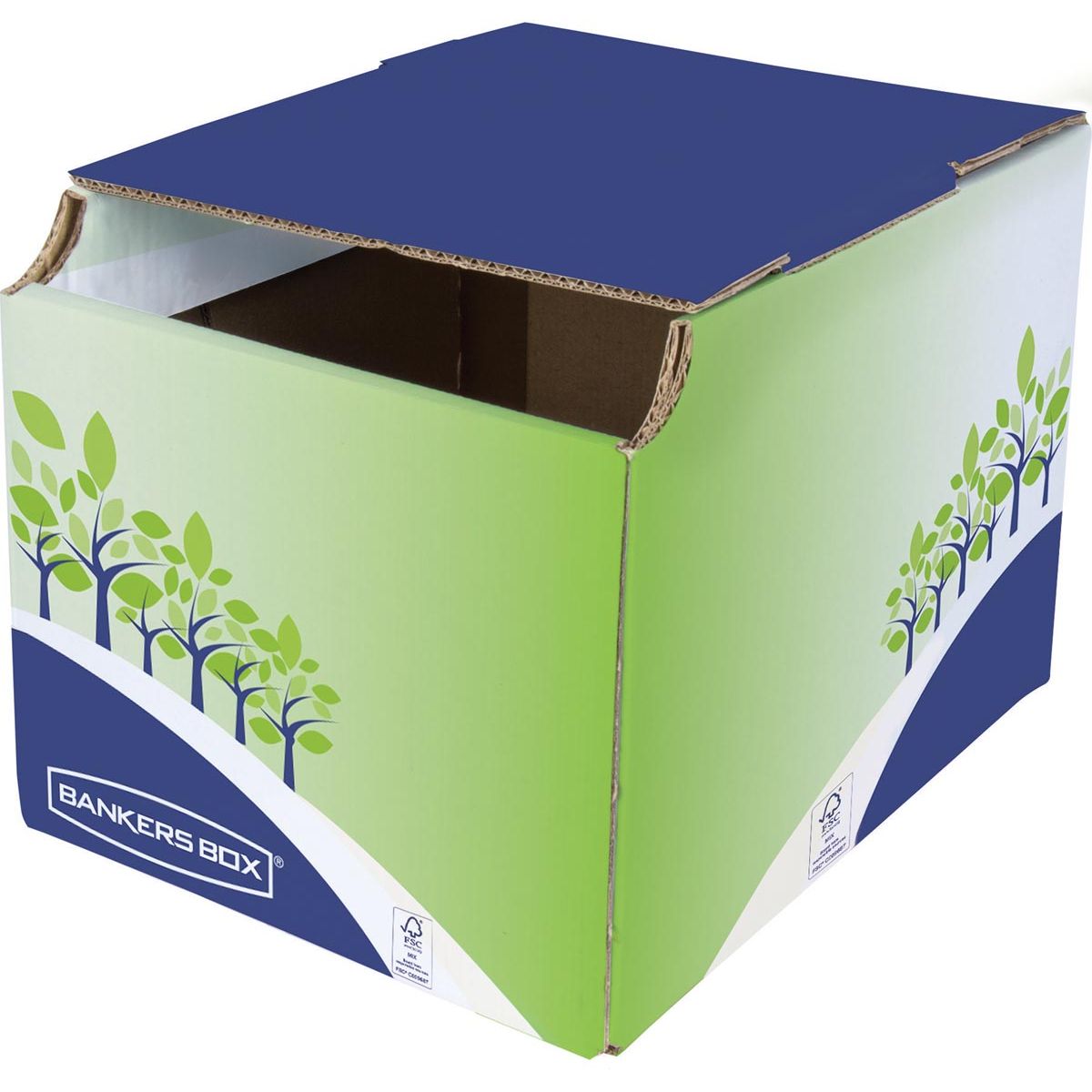 Bankers Box -  Prullenbak, FSC gecertificeerd karton
