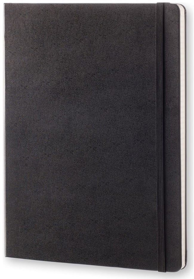 Moleskine -  Notitieboek  xl 190x250 rt hc zw