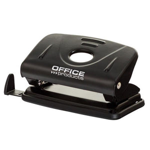 OFFICE products -   perforator, 12 blad, in metaal, zwart