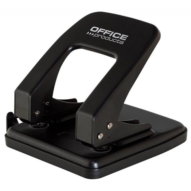 OFFICE products -   perforator, 40 blad, in metaal, zwart