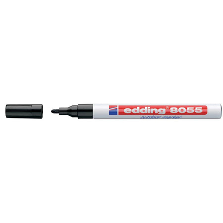 Edding - Feutre 8055 outdoor 1-2mm noir blister de 1 pièce