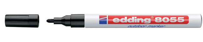 Edding - Feutre 8055 outdoor 1-2mm noir blister de 1 pièce