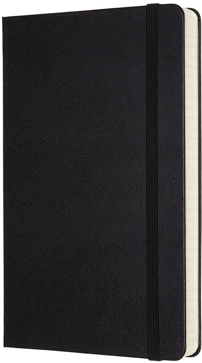 Moleskine -  Notitieboek  expanded large lijn hc zwart