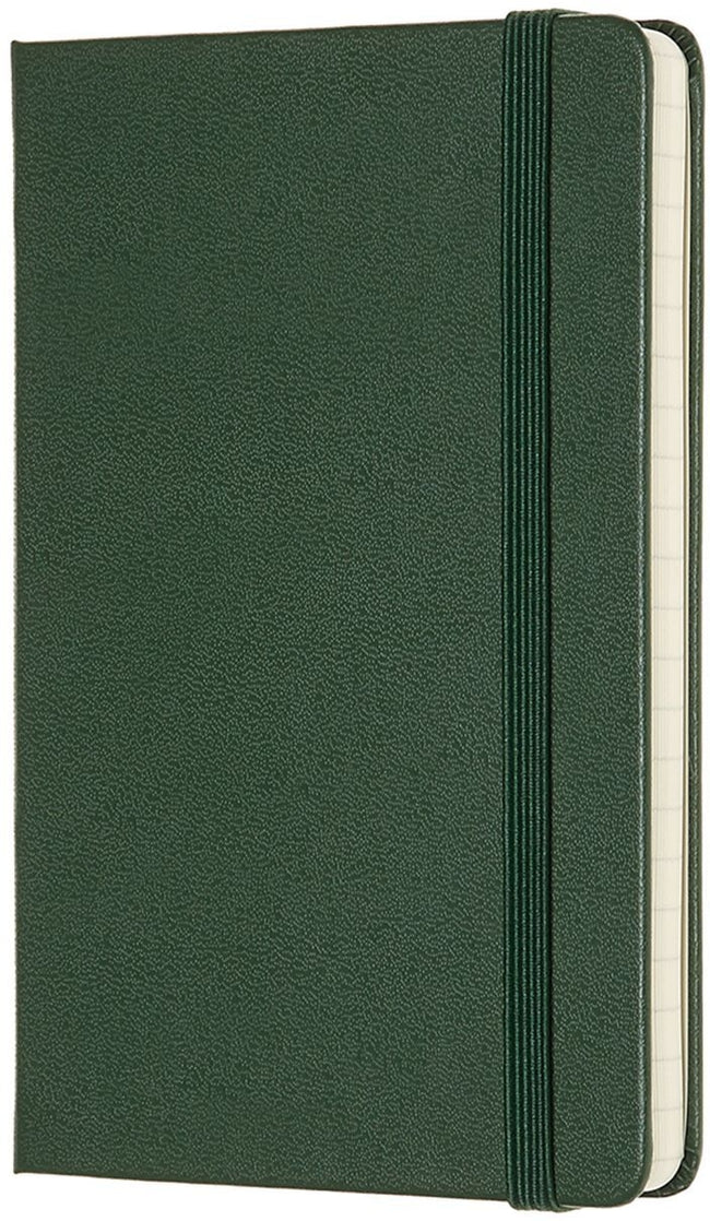 Moleskine -  Notitieboek  pocket 90x140 ln hc myrt gn