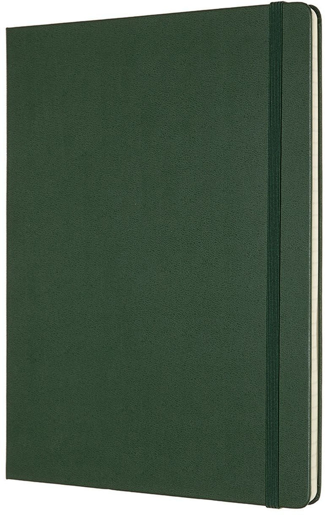 Moleskine -  Notitieboek  xl 190x250mm lijn hc green