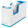 Leitz - Support de ruban adhésif WOW blanc/bleu