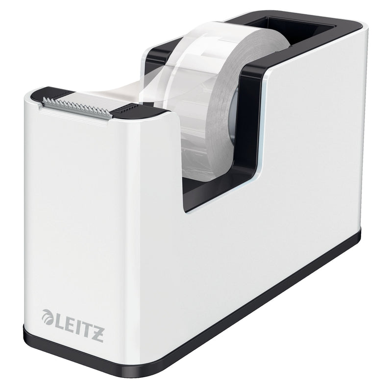 Leitz - Support de ruban adhésif WOW blanc/noir