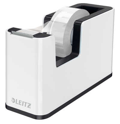 Leitz - Support de ruban adhésif WOW blanc/noir | 4 pièces