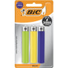 BIC -   Maxi vuursteen aansteker, geassorteerde kleuren, blister van 3 stuks