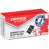 OFFICE products -   foldbackclip, zwart, 32 mm, doosje van 12 stuks