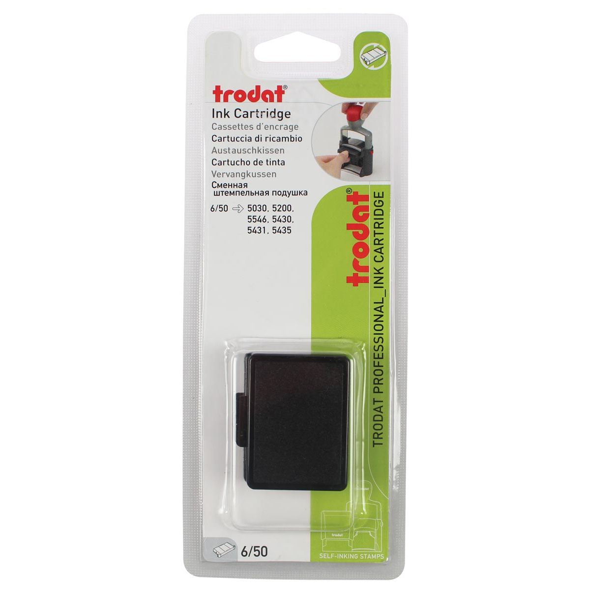 Trodat - Stempelkissen Professional 6/50 2 Stück schwarz