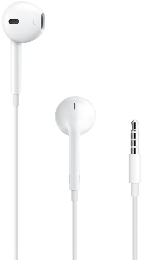 Apple - Apple EarPods, 3.5 mm jack, wit