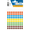 HERMA - Etiquette 1831 ronde 8mm assortie 540 pièces