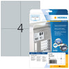 HERMA - Etiquette 4216 105x148mm argent résistant aux intempéries 100 pièces